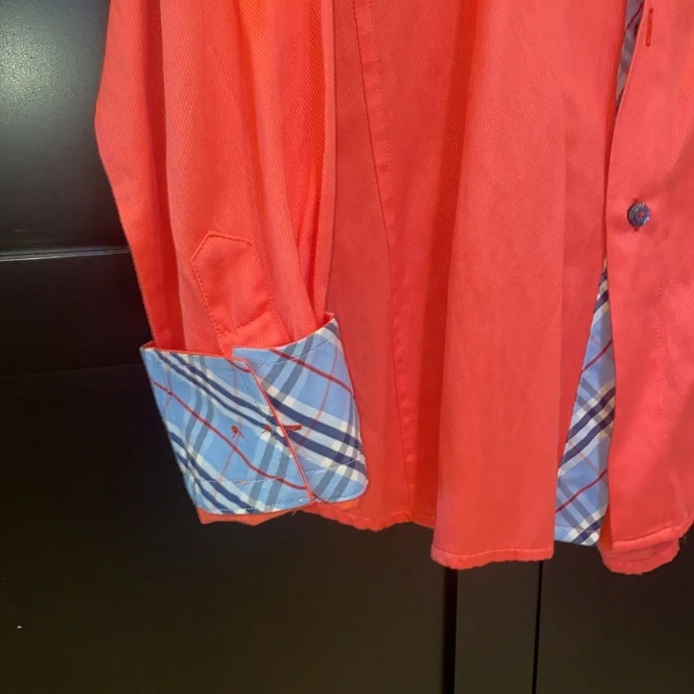 Men’s Bespoke Button Down Shirt - Size 3 XL - Picture 5 of 7